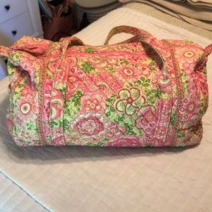 Vera Bradley Petal Pink Small Duffel